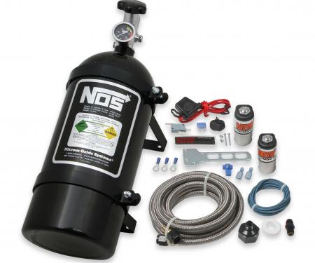 NOS Powershot Wet Basic Nitrous Kit without Injector Plate, Black 05000BNOS