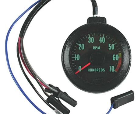 AMD Tachometer, OE Style 7000 RPM w/ 6000 Redline, 67 Chevelle El Camino P-BL16760