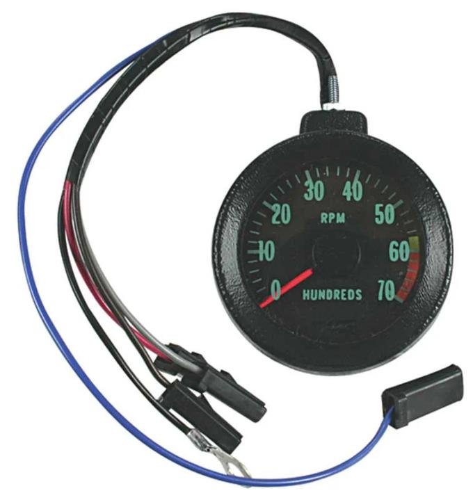 AMD Tachometer, OE Style 7000 RPM w/ 6000 Redline, 67 Chevelle El Camino P-BL16760