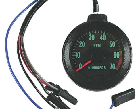 AMD Tachometer, OE Style 7000 RPM w/ 6000 Redline, 67 Chevelle El Camino P-BL16760