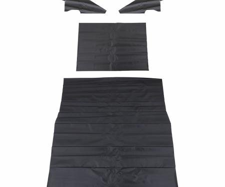 TMI Headliner Factory Replacement OE Pattern  1970-1972 Chevrolet Chevelle Coupe, Black Perforated Grain Vinyl 20-8250-1179