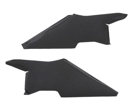 TMI Sail Panel, Factory Replacement  1970-1972 Chevrolet Chevelle Coupe, Black Perforated Grain Vinyl 20-8260-1179
