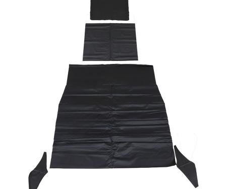 TMI Headliner Factory Replacement OE Pattern  1968 Chevrolet Chevelle Coupe, Black Bedford Grain Vinyl 20-8258-600