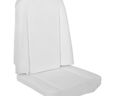 TMI Molded Seat Foam Front Factory Replacement  1966-1970 Chevrolet Chevelle Coupe, x 45-8226-NOWIRES