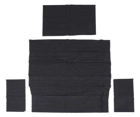 TMI Headliner Factory Replacement OE Pattern  1967 Chevrolet Chevelle Coupe, Black Impala Grain Vinyl 20-8257-934