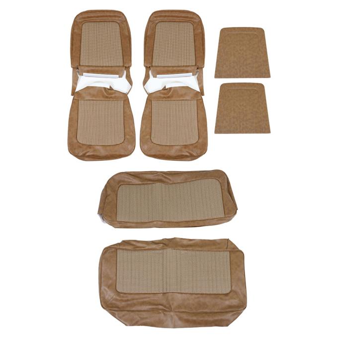 TMI Front & Rear  Replacement Upholstery, Deluxe Pattern 43-7418