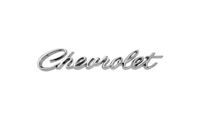 AMD Tailgate Emblem, "Chevrolet" Script, 68-69 El Camino T-4852
