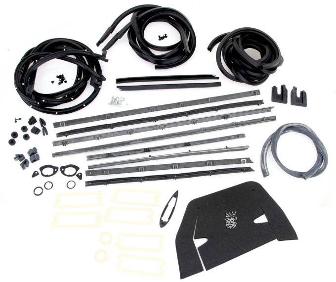 AMD Weatherstrip Gasket and Seal Kit, 64 Chevelle 2DR Coupe X599-3464-S