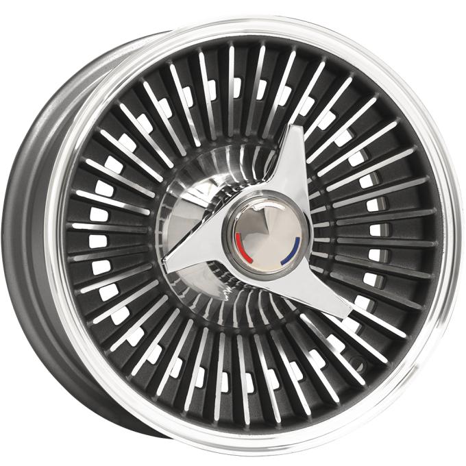 CA (Auto Accessories of America) Corvette Replica Direct Bolt Knock Off Wheel Set of 4 1966 22766