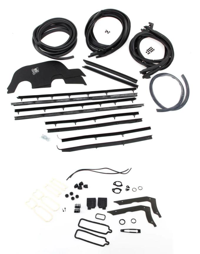 AMD Weatherstrip Gasket and Seal Kit, 66 Chevelle 2DR Coupe X599-3466-S