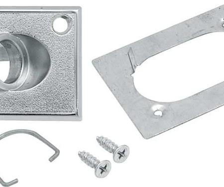 AMD Outside Rear View Mirror Control Escutcheon and Retainer Set, Painted Sport Mirrors, 70-81 Camaro Firebird; 71-72 Chevelle GTO 442 GS X570-3570-4S