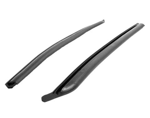 Metro Moulded Parts 1968-1972 Oldsmobile / Chevrolet / Buick / Pontiac / Cadillac Rear Roll-Up Quarter Window Seals VS 3-MX