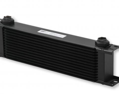 Earl's UltraPro Oil Cooler, Black, 13 Rows, Extra-Wide Cooler, 10 O-Ring Boss Female Ports 813ERL