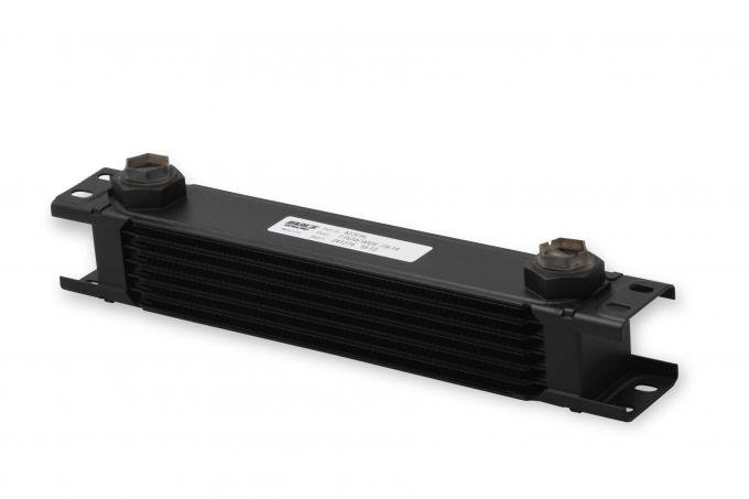 Earl's UltraPro Oil Cooler, Black, 7 Rows, Wide Cooler, 10 O-Ring Boss Female Ports 407ERL