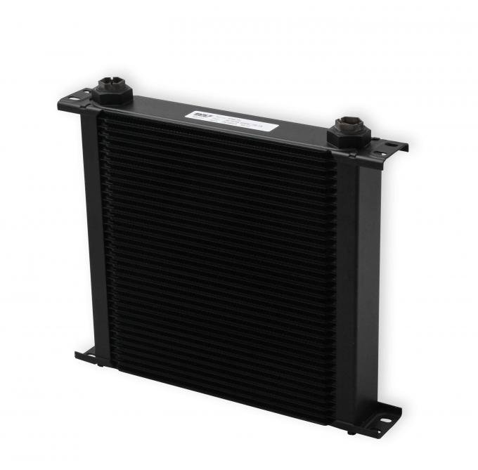 Earl's UltraPro Oil Cooler, Black, 34 Rows, Wide Cooler, 10 O-Ring Boss Female Ports 434ERL