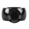 Earl's -6 an Male to 9/16" Banjo, Black 977666ERL