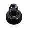 Earl's -6 an Male to 9/16" Banjo, Black 977666ERL