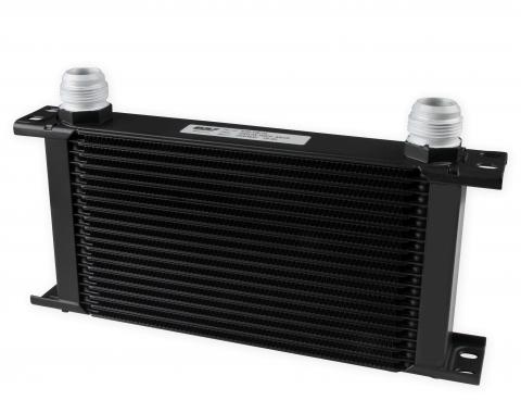 Earl's UltraPro Oil Cooler, Black, 19 Rows, Wide Cooler, 16 an Male Flare Ports 419-16ERL