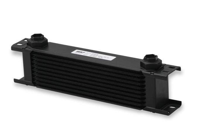 Earl's UltraPro Oil Cooler, Black, 10 Rows, Wide Cooler, 10 O-Ring Boss Female Ports 410ERL