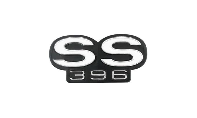 AMD Rear Body Emblem, "SS 396", 67 Chevelle T-4405
