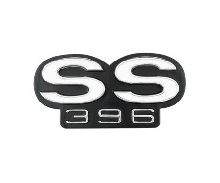 AMD Rear Body Emblem, "SS 396", 67 Chevelle T-4405