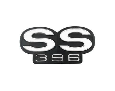 AMD Rear Body Emblem, "SS 396", 67 Chevelle T-4405