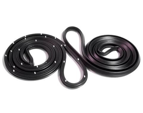 Metro Moulded Parts 1968-1972 Chevrolet / GMC Molded Door Seals with Clips. Replaces Oem #7717768/9 LM 12-V