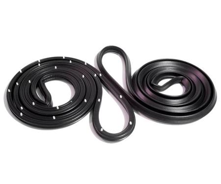 Metro Moulded Parts 1968-1972 Chevrolet / GMC Molded Door Seals with Clips. Replaces Oem #7717768/9 LM 12-V