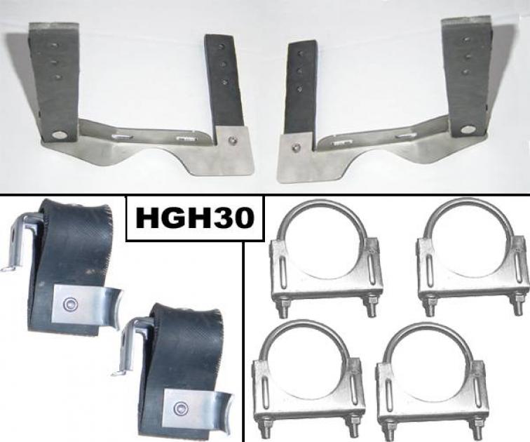 Pypes Exhaust System Hanger Kit 6472 GTO Incl Pair Muffler Hangers