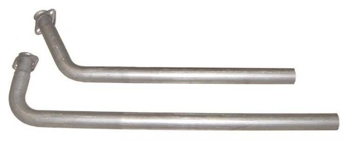 Pypes Exhaust Manifold Down Pipe 78-88 G-Body Chevy Small Block 2.5 in 3 Bolt Hardware Not Incl Natural 409 Stainless Steel Exhaust DGU13S