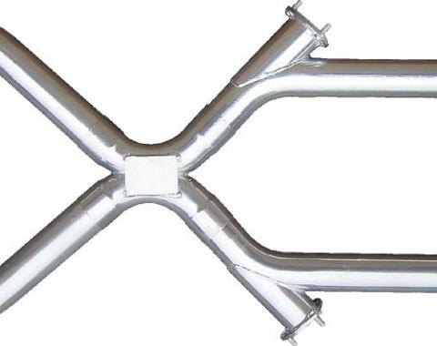 Pypes Xchange X-Pipe Crossover Kit Intermediate Pipe 3 in Hardware Inc Polished 304 Stainless Steel Exhaust XVX13S