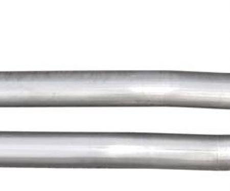 Pypes Exhaust Manifold Down Pipe 2.5 in w/HO Or Ram Air No Flanges Hardware Not Incl Natural 409 Stainless Steel Exhaust DGA20S