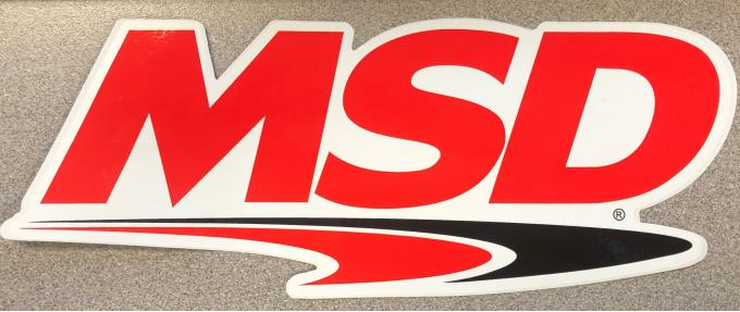 Holley MSD Decal 9300MSD