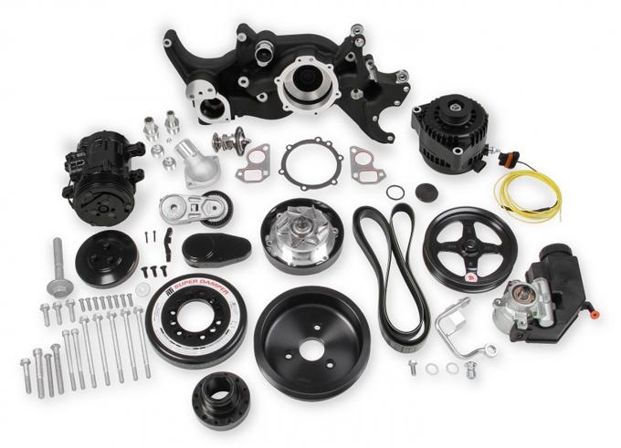 Holley Accessory Drive System Kit 20-180BK