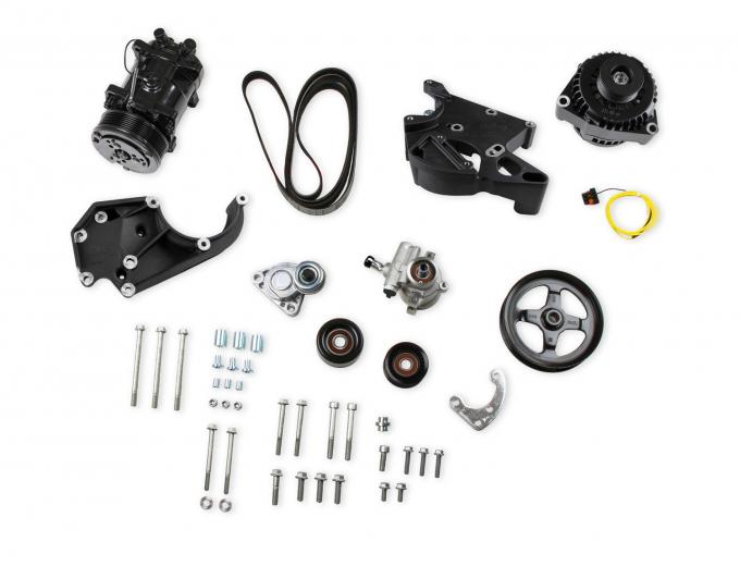 Holley Accessory Drive Kit 20-137BK
