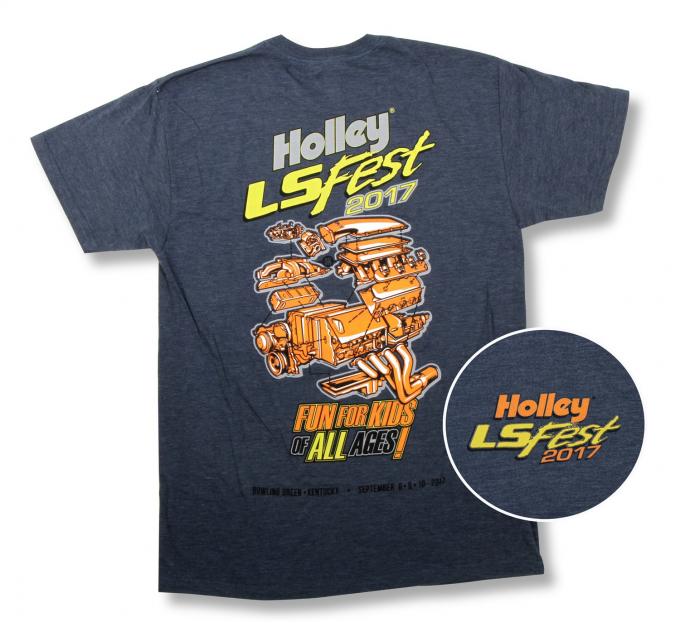 Holley 2017 LS Fest Event T-Shirt 10116-SMHOL