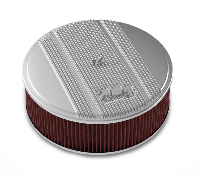 Holley Round Finned Air Cleaner 120-155