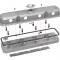 Holley 2-Piece Pontiac Style Valve Cover, Gen III/IV LS, Natural 241-190