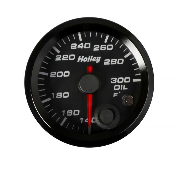 Holley Analog Style Oil Temperature Gauge 26-604