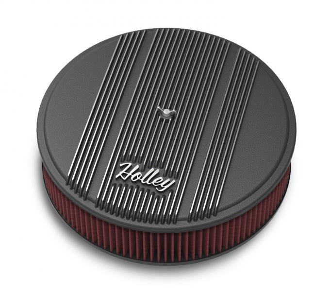 Holley Round Finned Air Cleaner 120-153