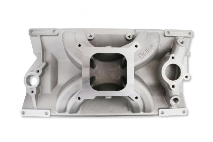 Holley SBC 4150 Single Plane Intake Manifold, Chevy Small Block V8 with L31 Vortec Cylinder Heads 300-264