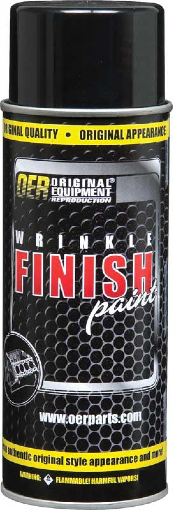 OER Black Wrinkle Finish Paint 16 Oz Aerosol Can K89548