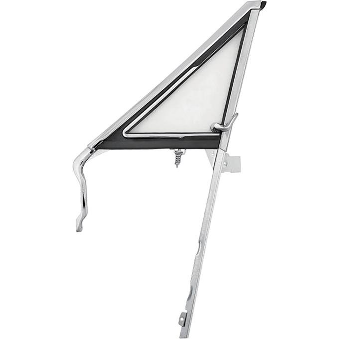 1966?67 Chevelle, Skylark, Cutlass, GTO, Tempest, LeMans, Vent Window Assembly with Clear Glass, 2-Door Hardtop or Convertible, LH, Replaces GM#'s 9706199, 4537089
