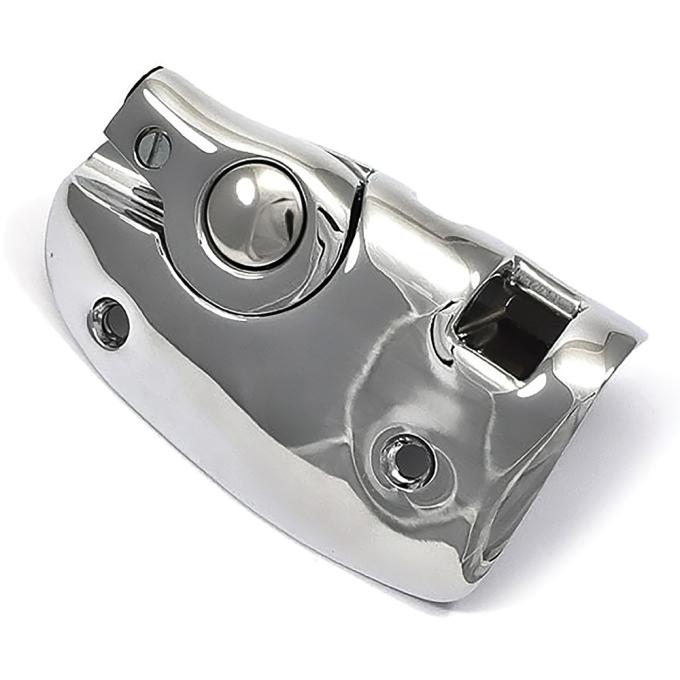 1966-67 Chevelle, Cutlass, GTO, Skylark Convertible Models, RH Passenger Side Sun Visor Support, Convertible Top Receptacle