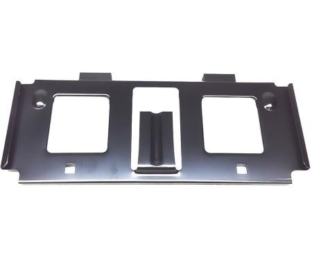 OER 1971-72 Pontiac GTO, LeMans Sport W/Endura Front Nose, Front License Plate Bracket BP1372G