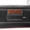 1968-70 Chevy, Oldsmobile, Front Arm Rest Base, 2 Door, Black, LH Driver Side