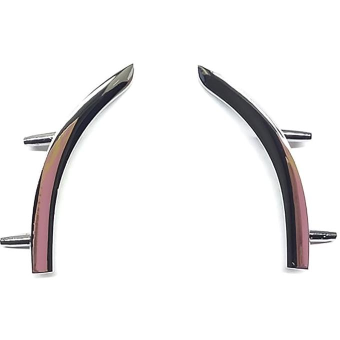 OER 1970-72 Oldsmobile Cutlass Supreme Hardtop, Convertible, Molding, Quart Panel Extension, Chrome, Pair XP4536T