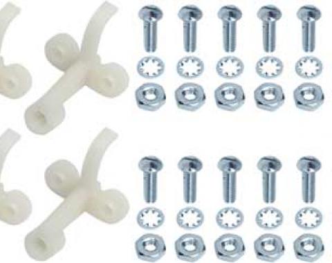 Redline Restomotive® 1958-1963 GM Car & Truck 64 Piece Headlamp Adjuster Hardware Set
