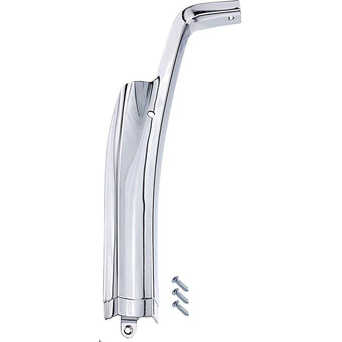 1968-72 Chevrolet El Camino, 1971-72 GMC Sprint, Front Bed Corner Molding, LH, Chrome