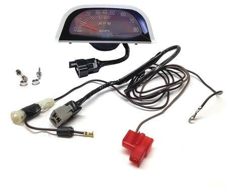 OER 1970-72 Buick Skylark, GS, GS 455, Hood Mounted Tachometer BP1105S